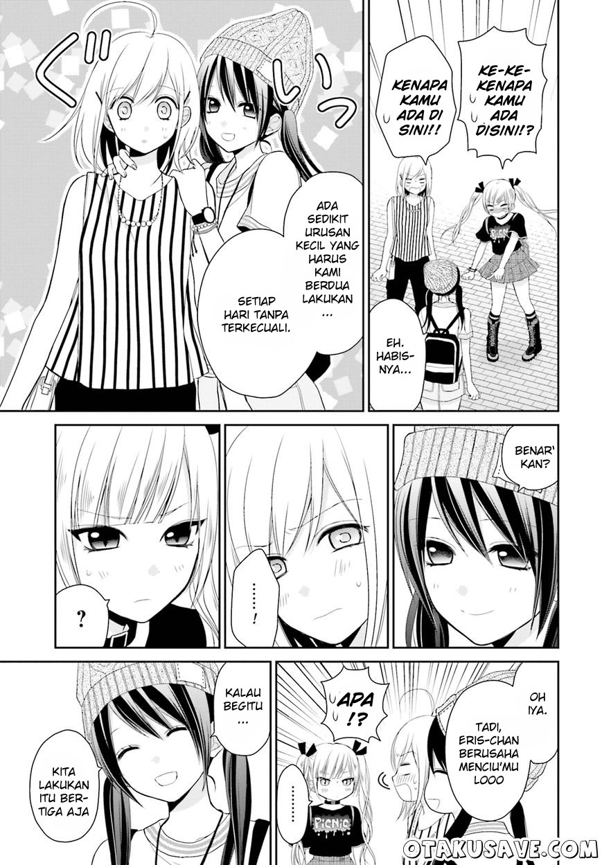 Yuri na Watashi to Akuma na Kanojo(?) Chapter 5.5 - halaman 7