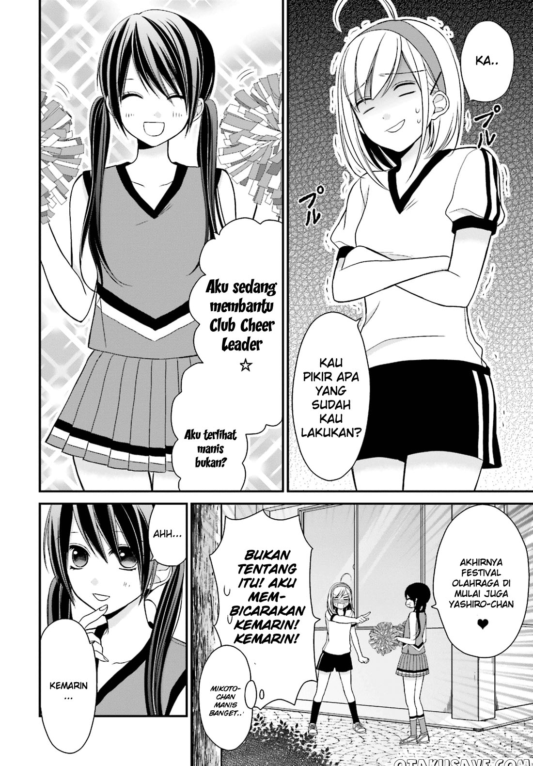 Yuri na Watashi to Akuma na Kanojo(?) Chapter 5 - halaman 2