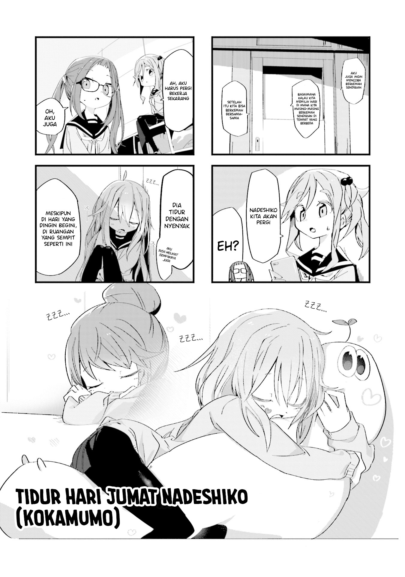 Yuru Camp △ Anthology Comic Chapter 4 - halaman 2