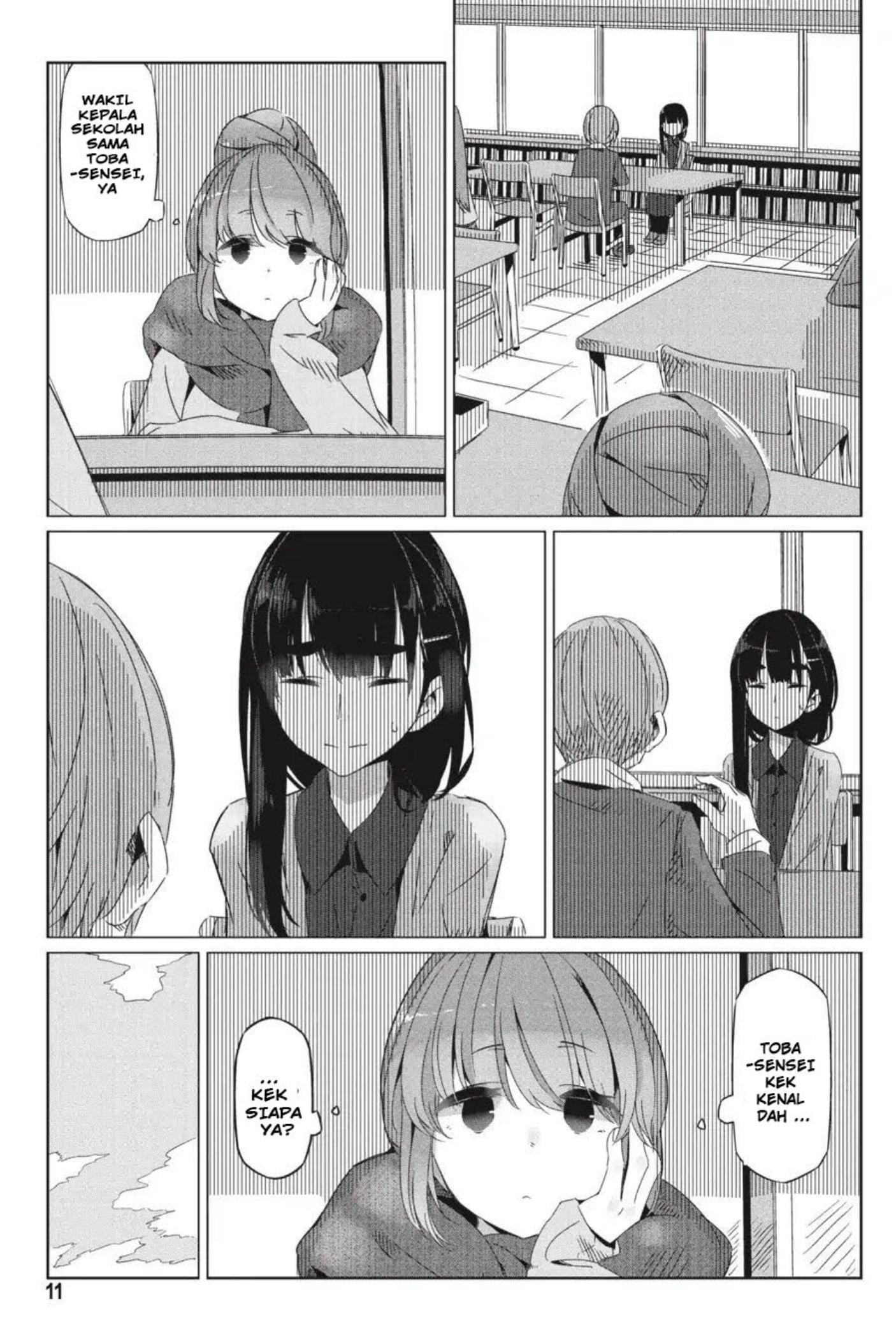 Yuru Camp△ Chapter 19 - halaman 13