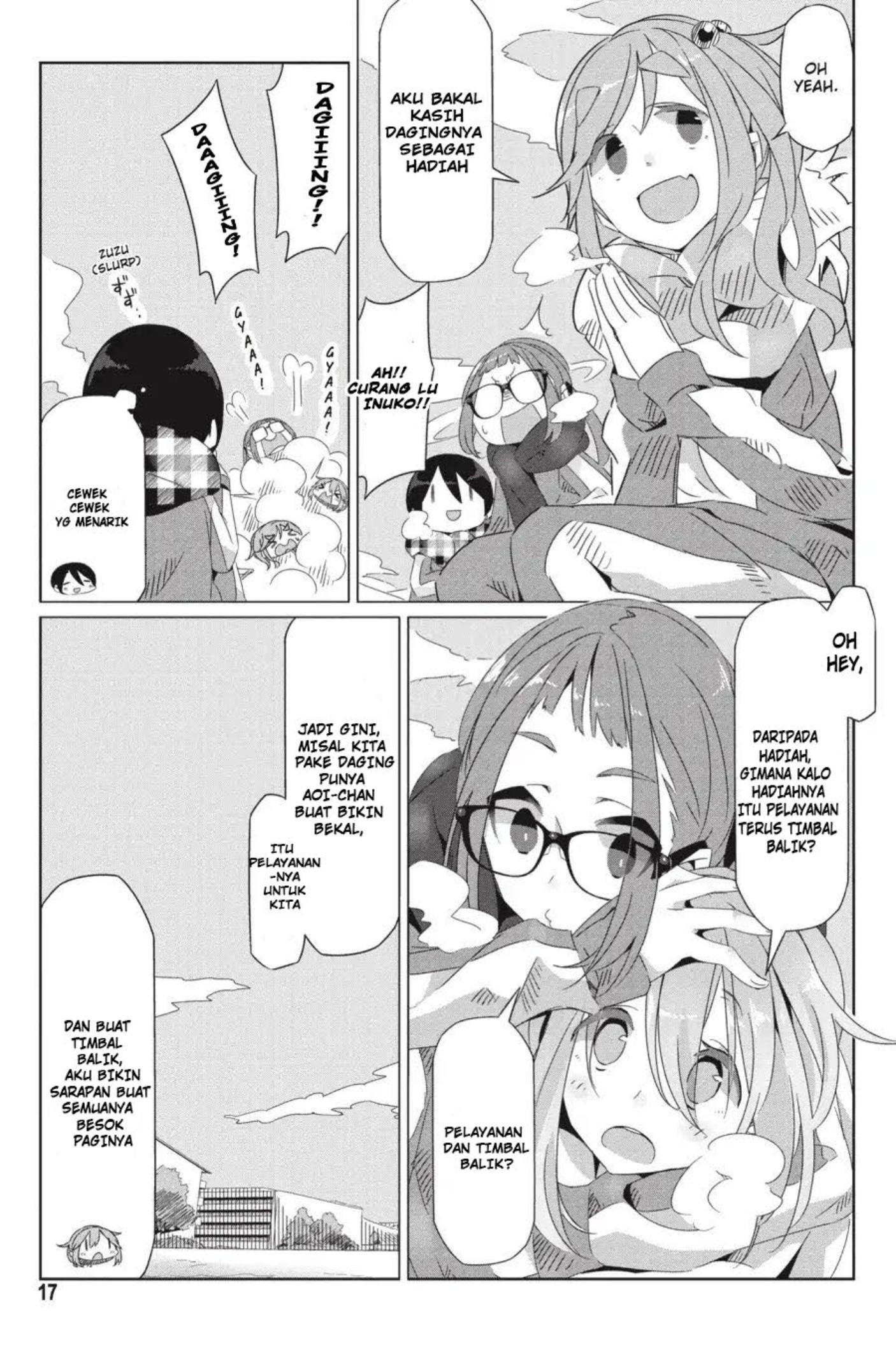 Yuru Camp△ Chapter 19 - halaman 19
