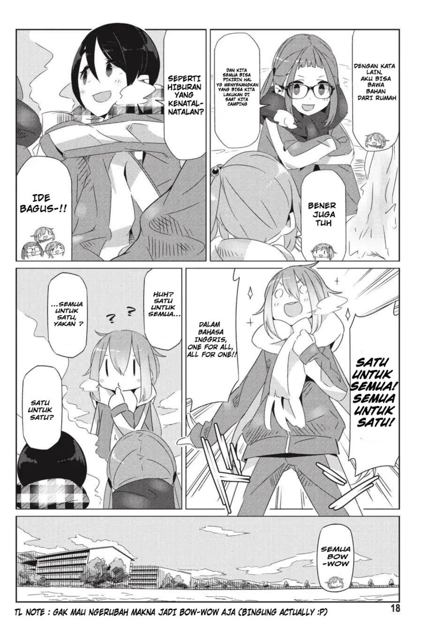 Yuru Camp△ Chapter 19 - halaman 20