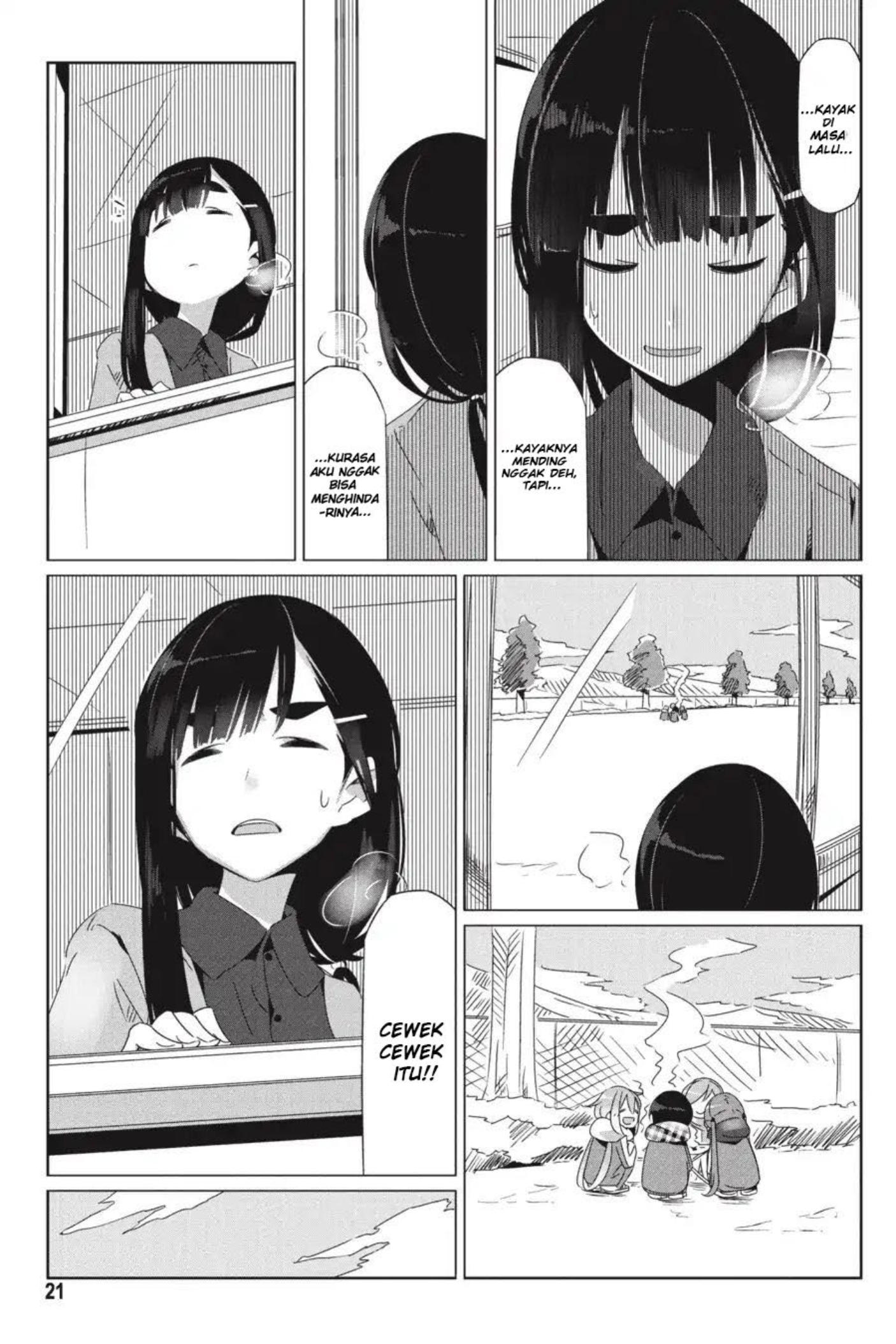 Yuru Camp△ Chapter 19 - halaman 23