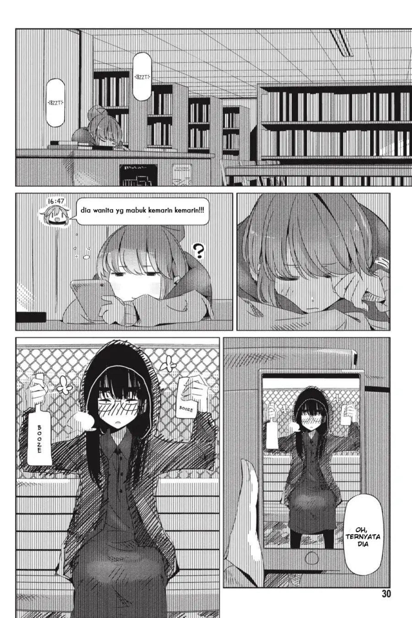 Yuru Camp△ Chapter 19 - halaman 32