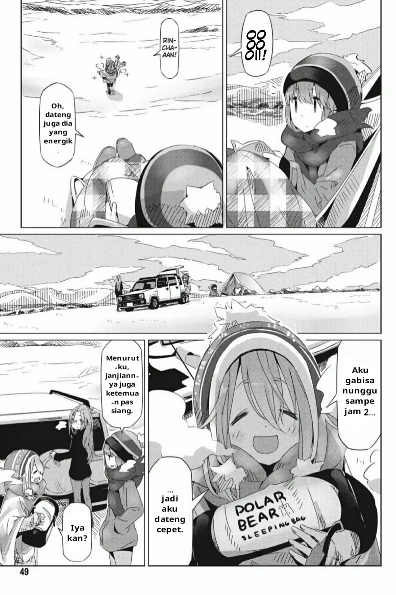 Yuru Camp△ Chapter 20 - halaman 15