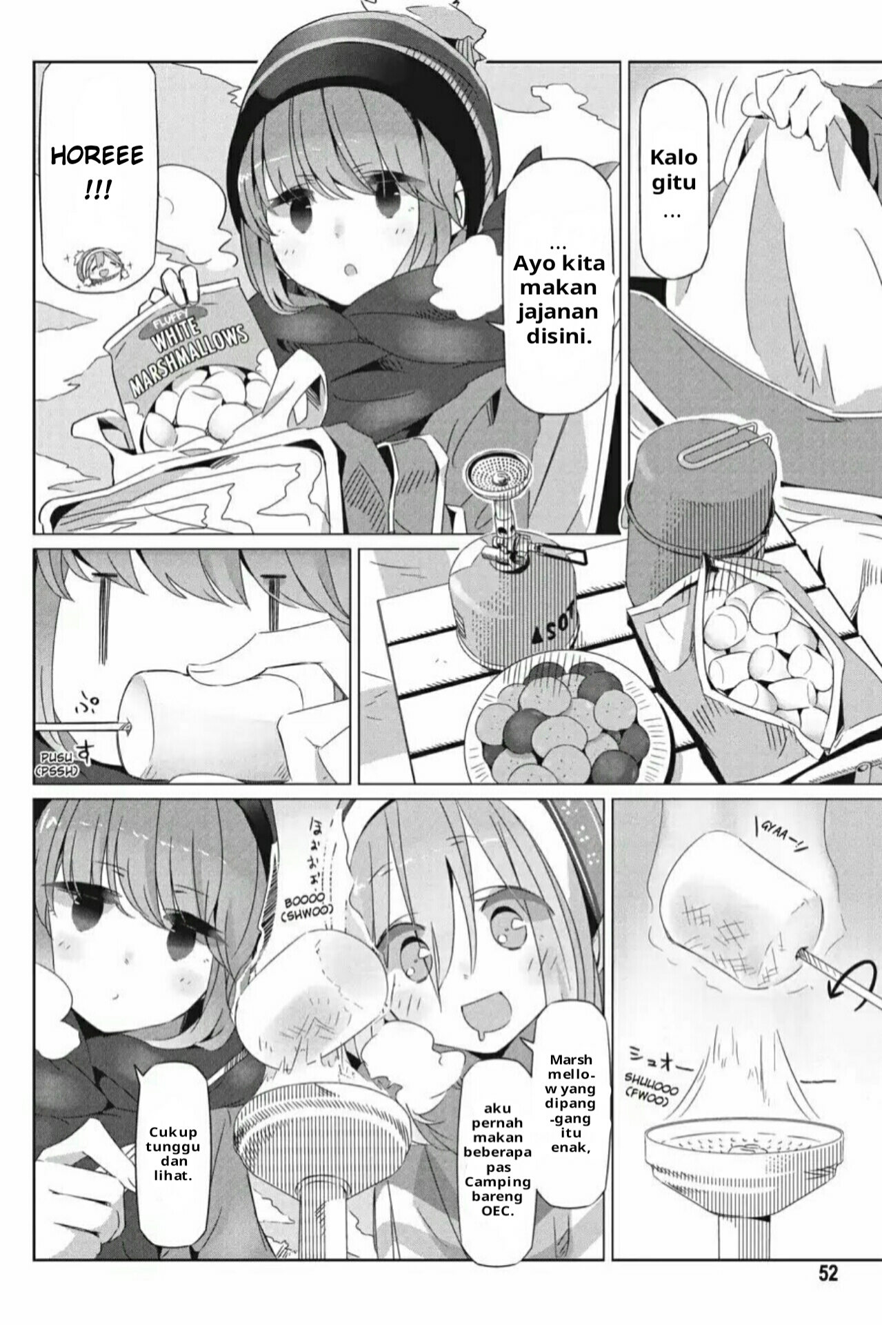 Yuru Camp△ Chapter 20 - halaman 18