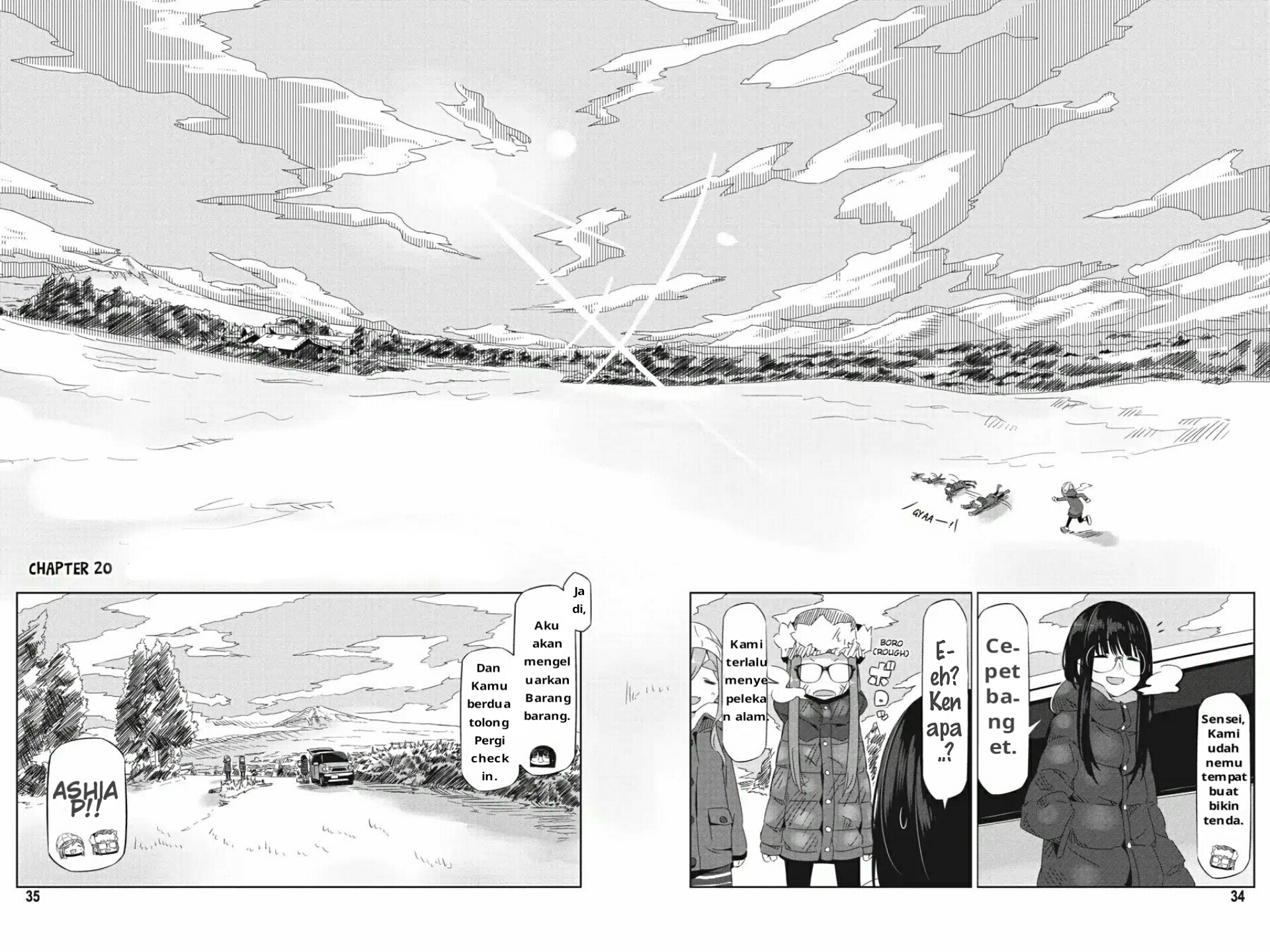 Yuru Camp△ Chapter 20 - halaman 2