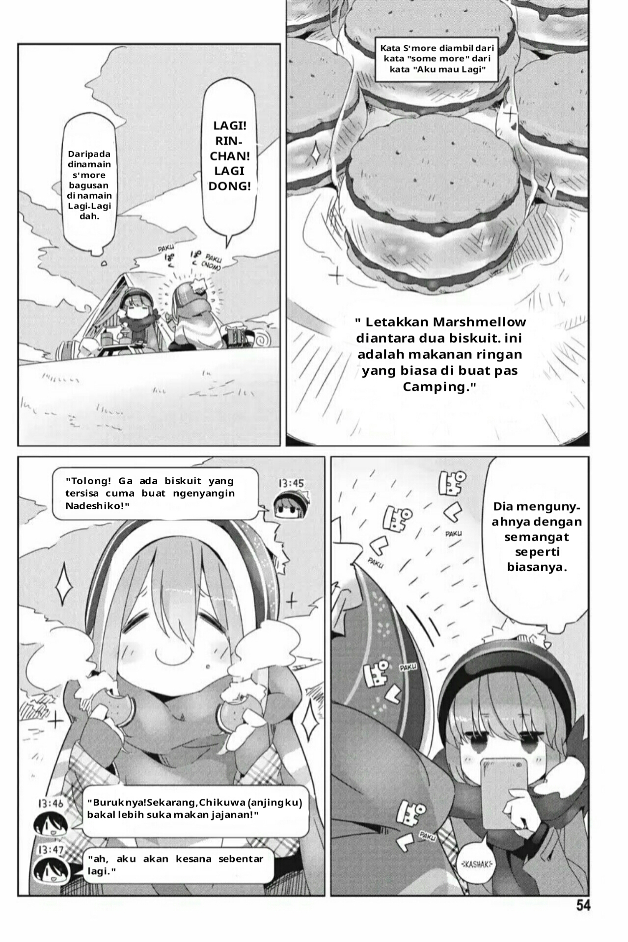 Yuru Camp△ Chapter 20 - halaman 20