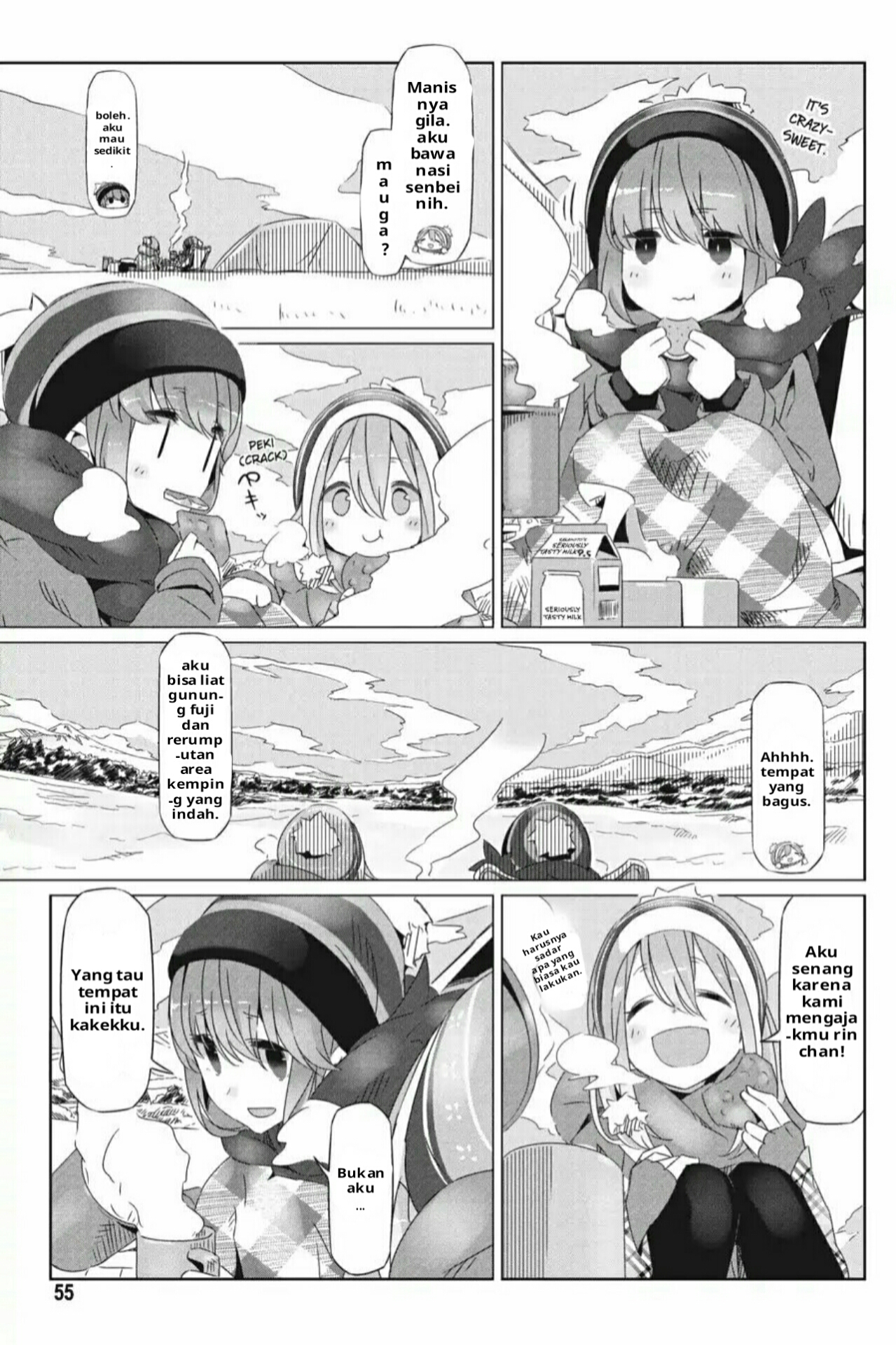Yuru Camp△ Chapter 20 - halaman 21
