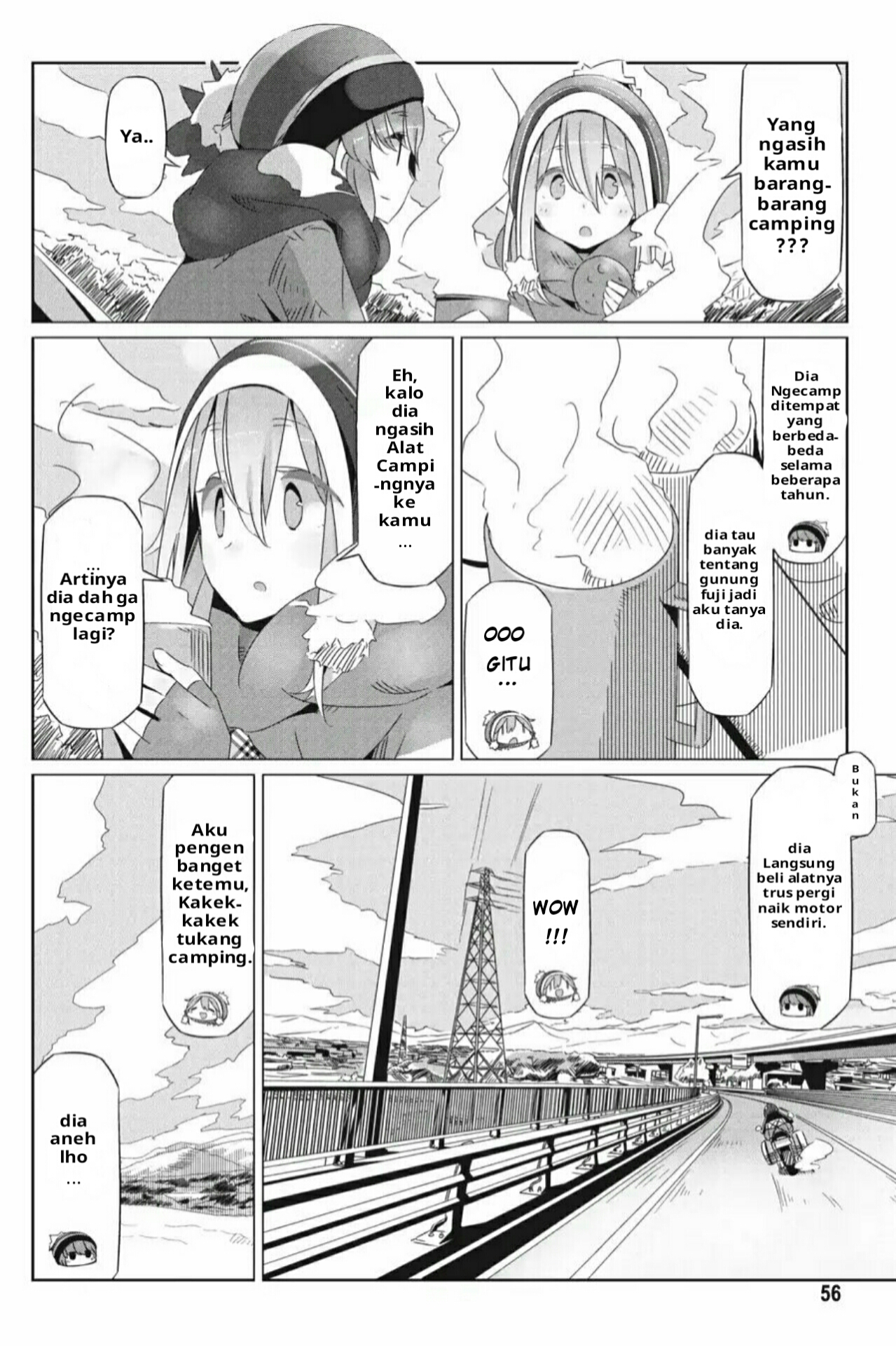 Yuru Camp△ Chapter 20 - halaman 22
