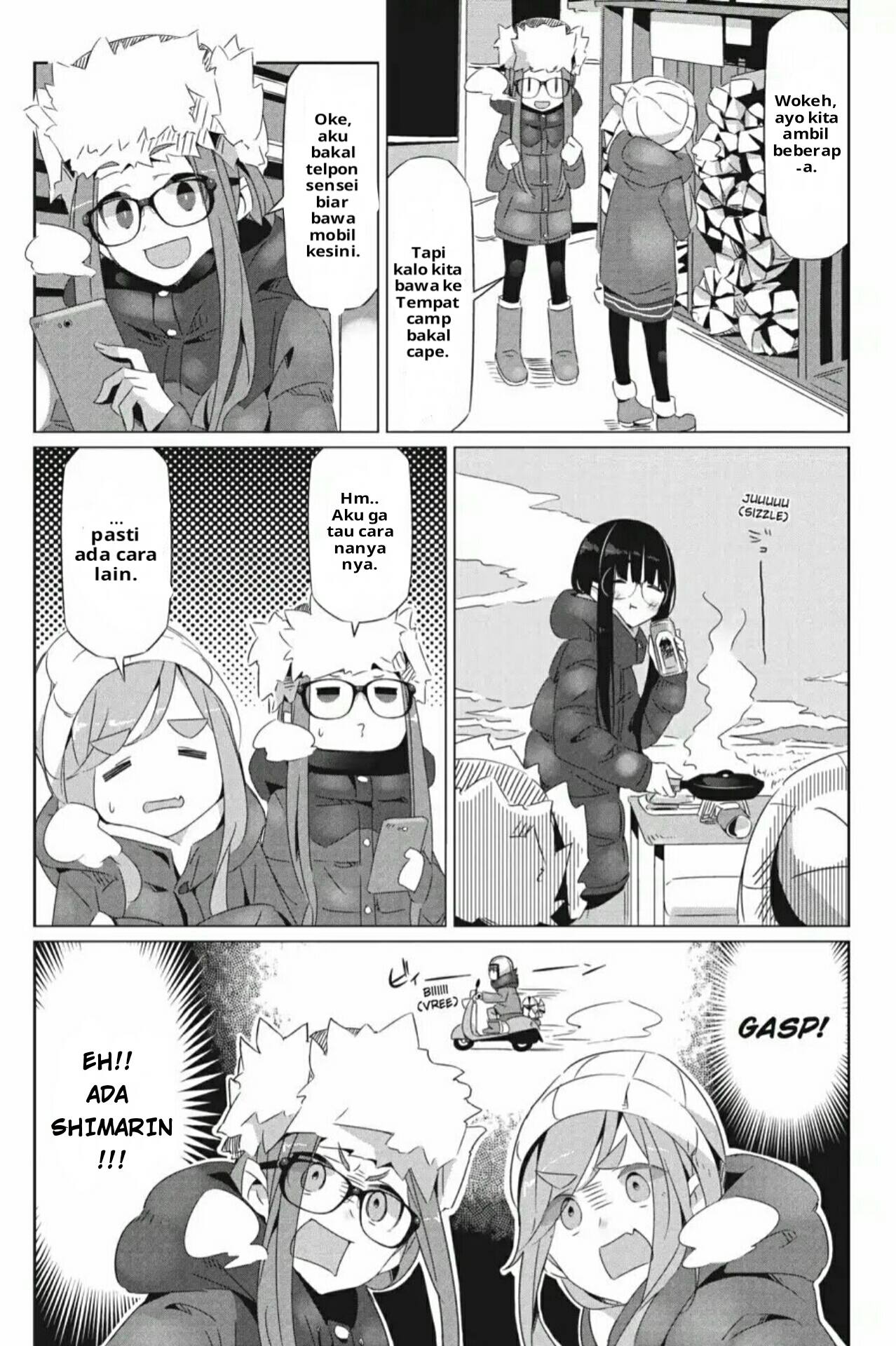 Yuru Camp△ Chapter 20 - halaman 27