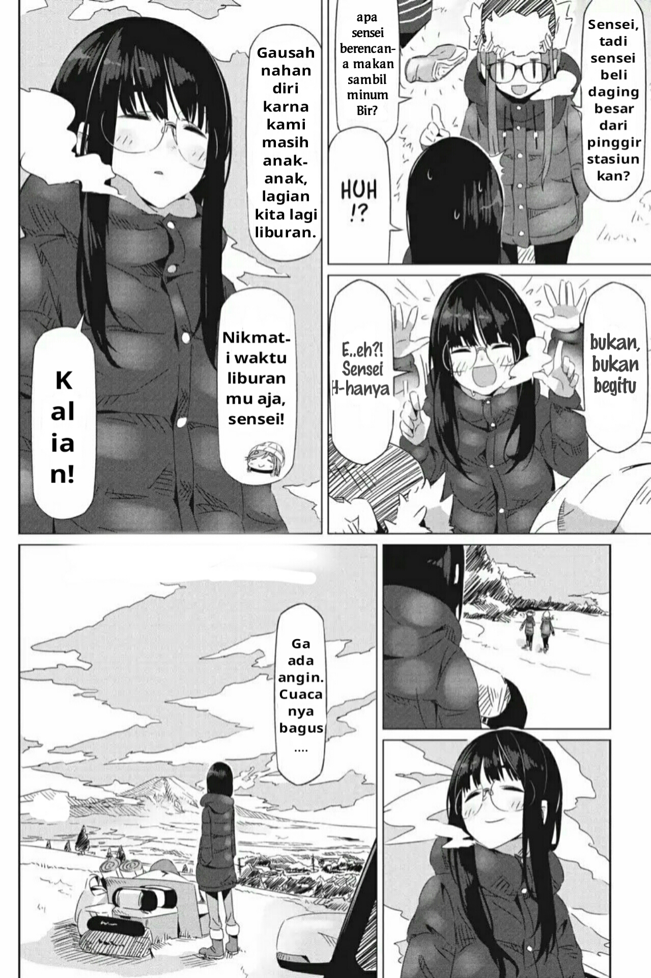 Yuru Camp△ Chapter 20 - halaman 3
