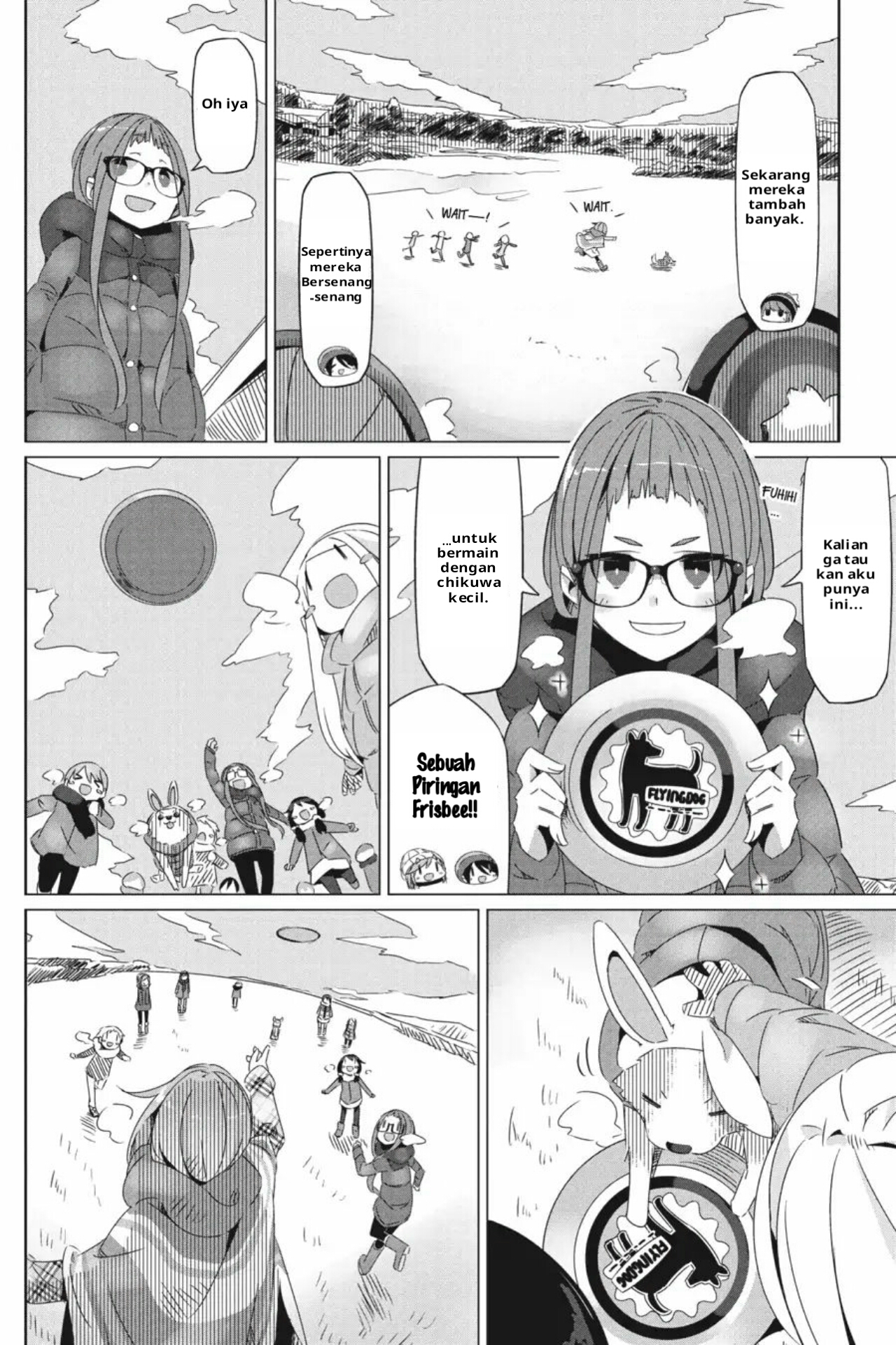 Yuru Camp△ Chapter 21 - halaman 18