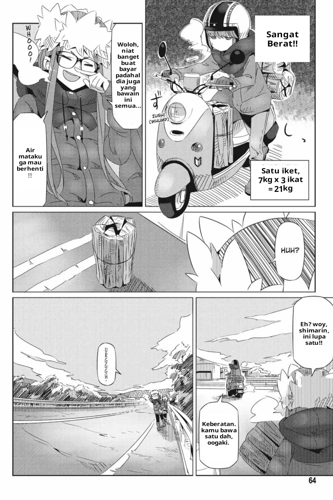 Yuru Camp△ Chapter 21 - halaman 2