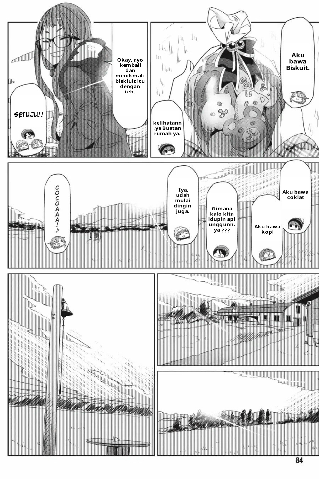 Yuru Camp△ Chapter 21 - halaman 20