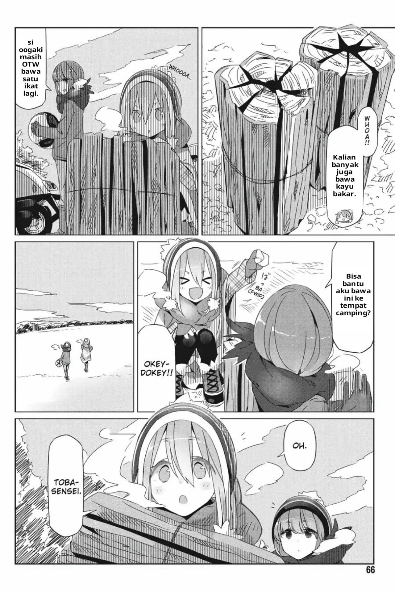 Yuru Camp△ Chapter 21 - halaman 4