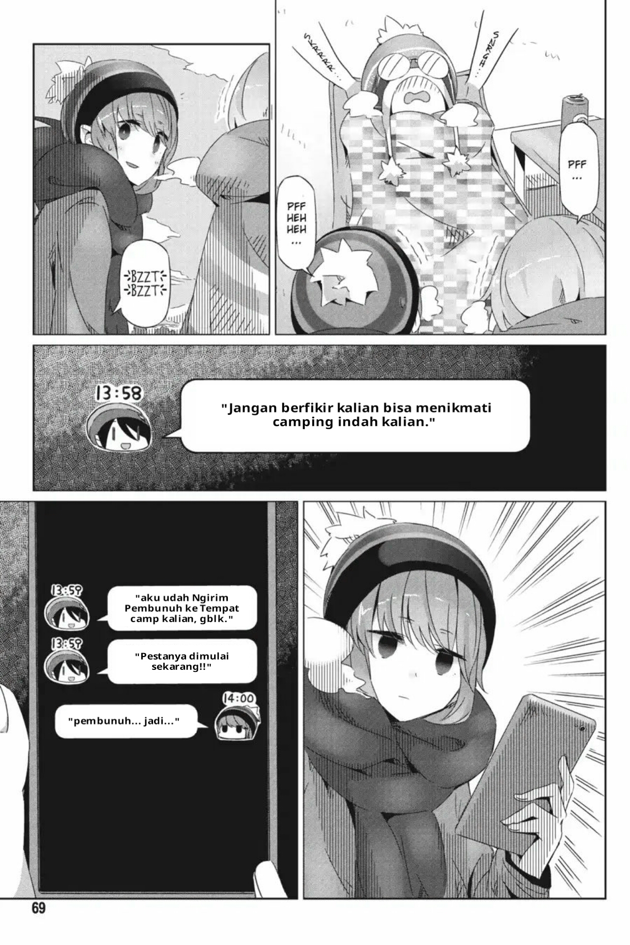 Yuru Camp△ Chapter 21 - halaman 7