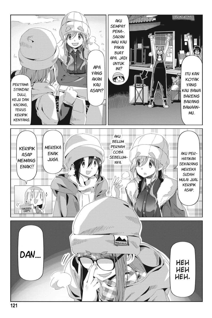Yuru Camp△ Chapter 68 - halaman 16