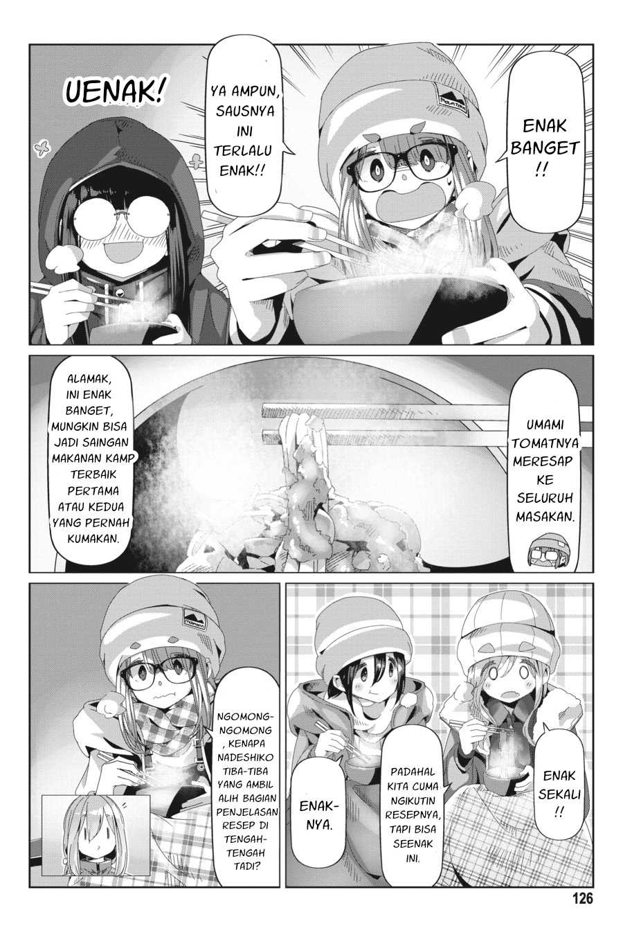 Yuru Camp△ Chapter 68 - halaman 21