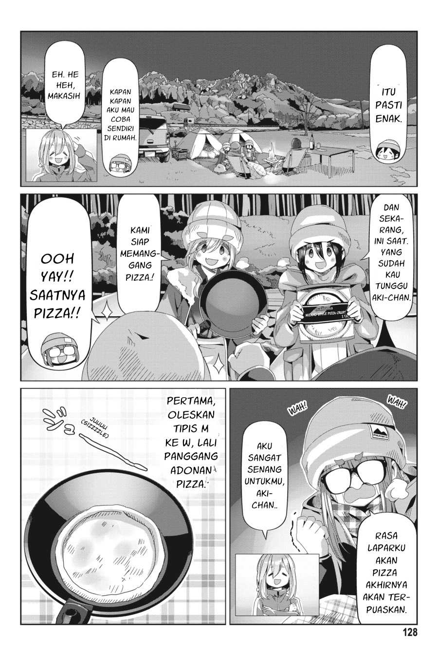 Yuru Camp△ Chapter 68 - halaman 23