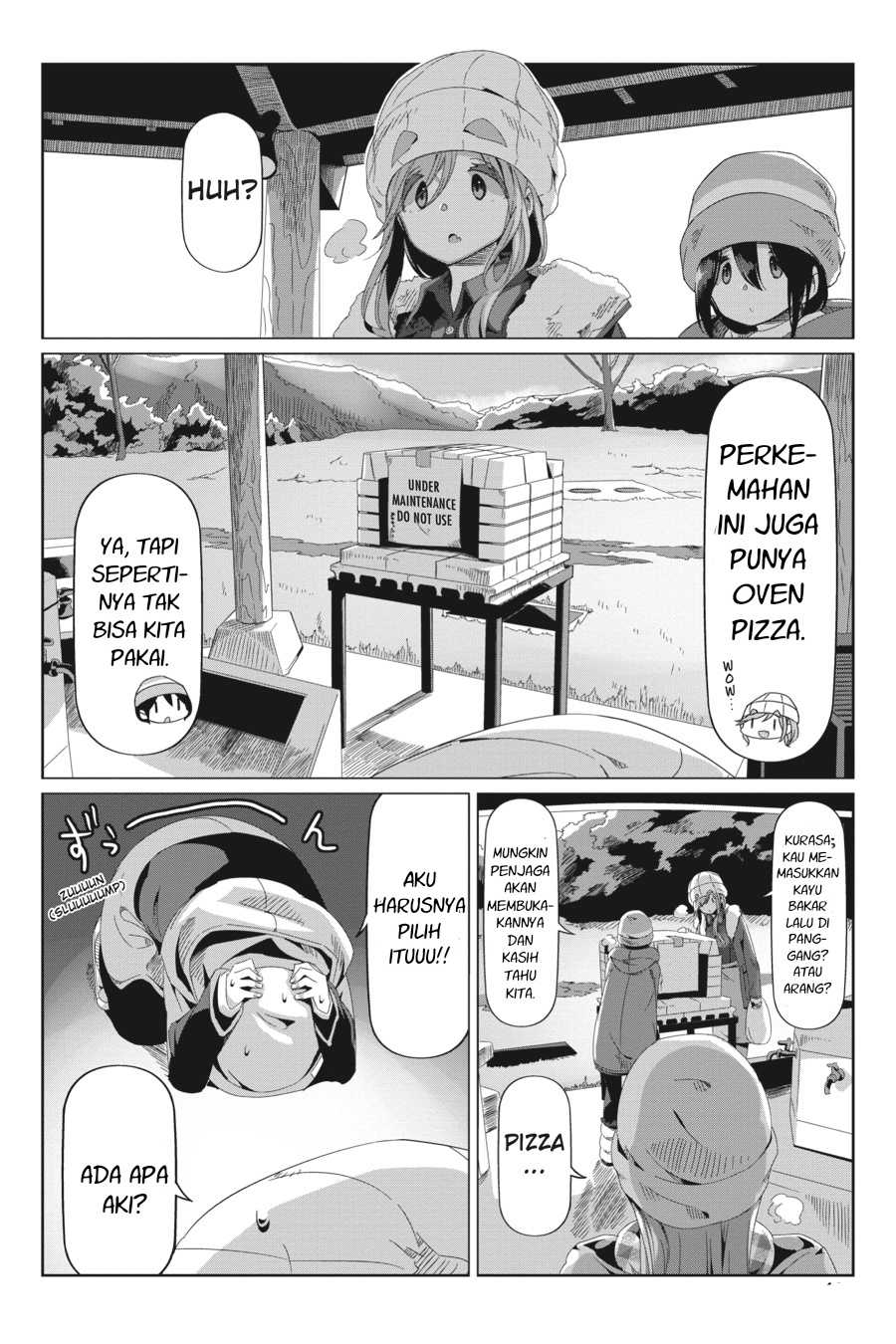 Yuru Camp△ Chapter 68 - halaman 9