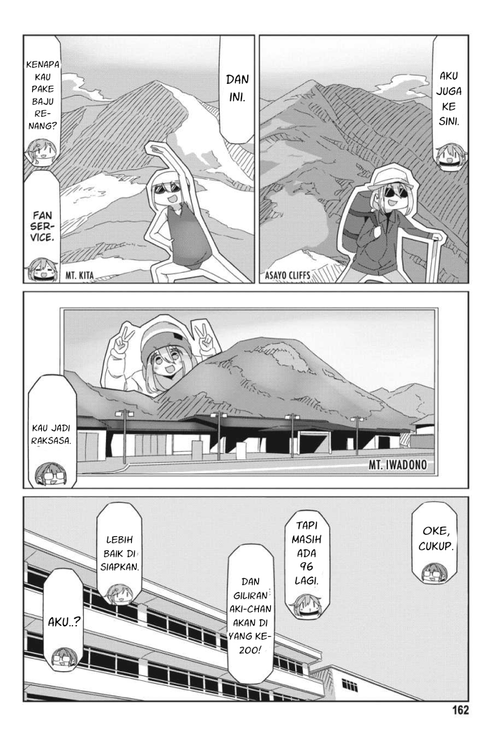 Yuru Camp△ Chapter 69.5 - halaman 4