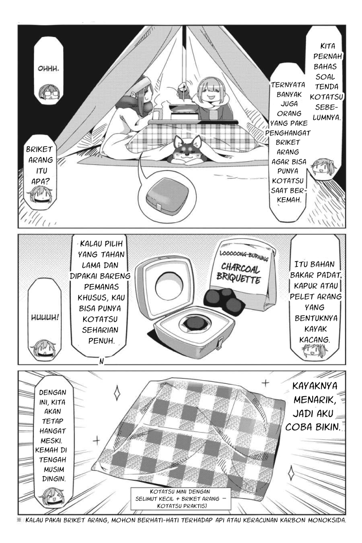 Yuru Camp△ Chapter 69.5 - halaman 7