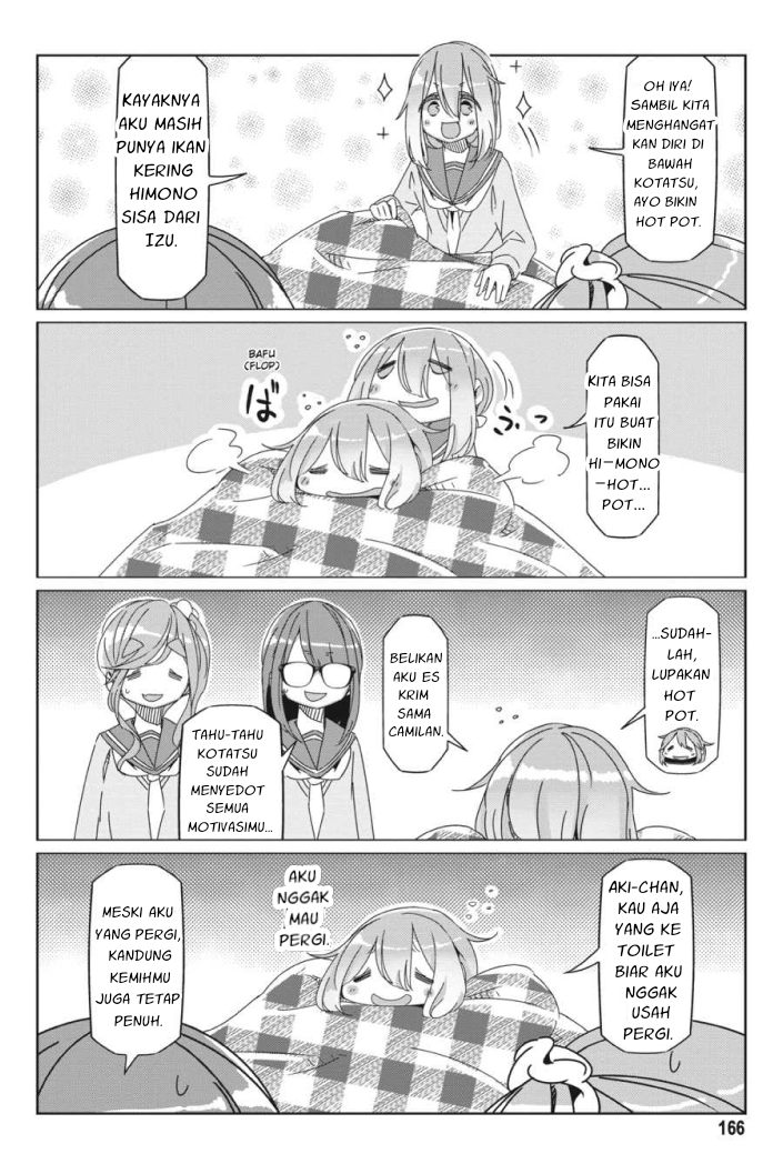 Yuru Camp△ Chapter 69.5 - halaman 8