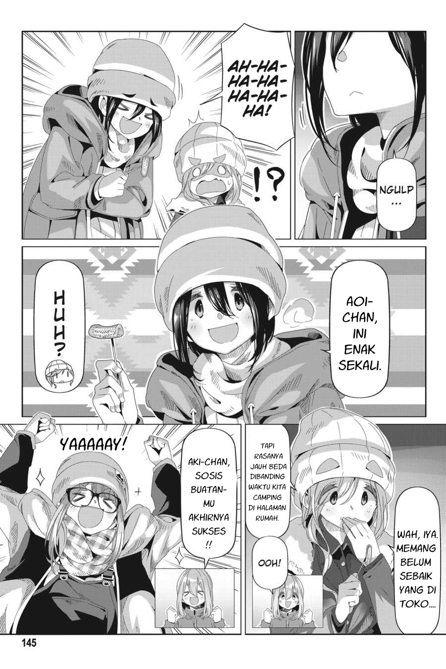 Yuru Camp△ Chapter 69 - halaman 14