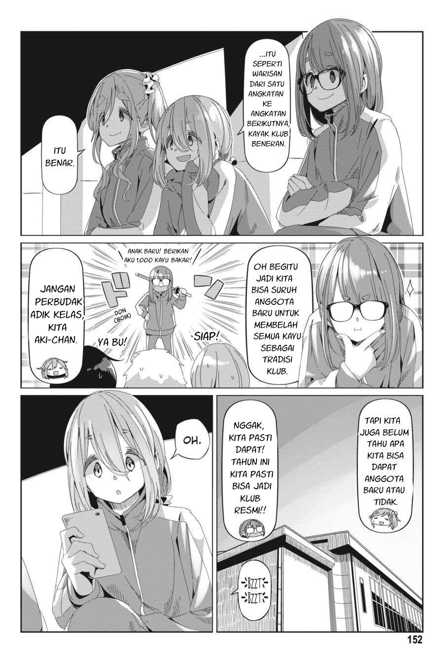 Yuru Camp△ Chapter 69 - halaman 21