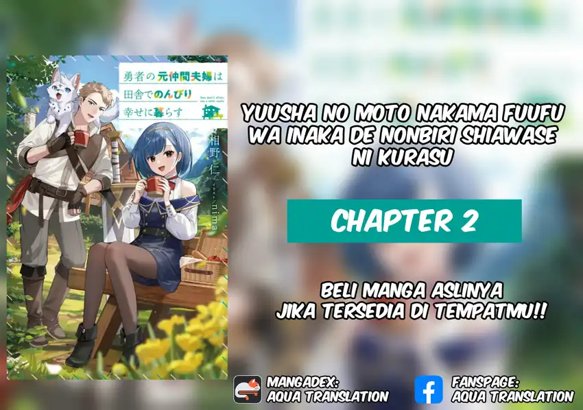 Yusha no Moto Nakama Fufu wa Inaka de Nonbiri Shiawase ni Kurasu Chapter 2 - halaman 1