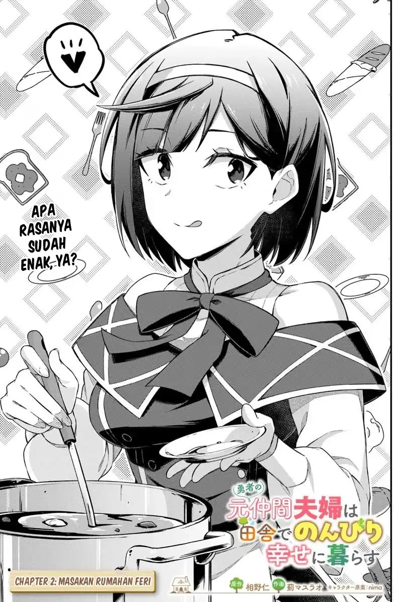 Yusha no Moto Nakama Fufu wa Inaka de Nonbiri Shiawase ni Kurasu Chapter 2 - halaman 2
