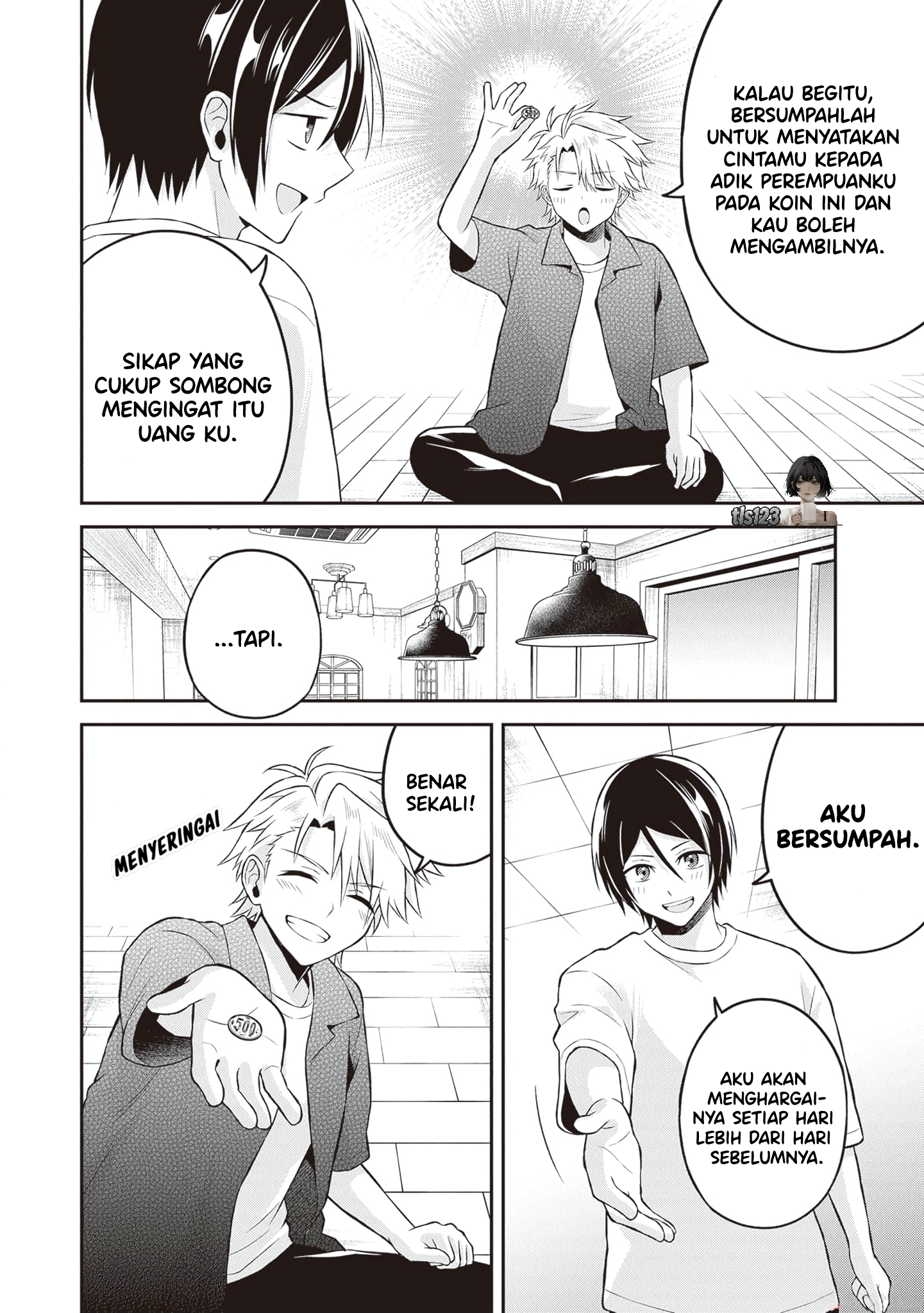 Yuujin ni 500-en Kashitara Shakkin no Kata ni Imouto wo Yokoshitekita no dakeredo, Ore wa Ittai Dousureba Ii n darou Chapter 15 - halaman 20
