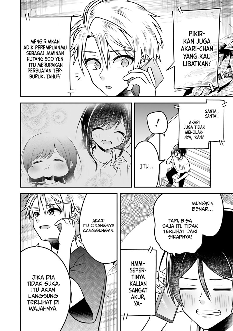 Yuujin ni 500-en Kashitara Shakkin no Kata ni Imouto wo Yokoshitekita no dakeredo, Ore wa Ittai Dousureba Ii n darou Chapter 3 - halaman 7