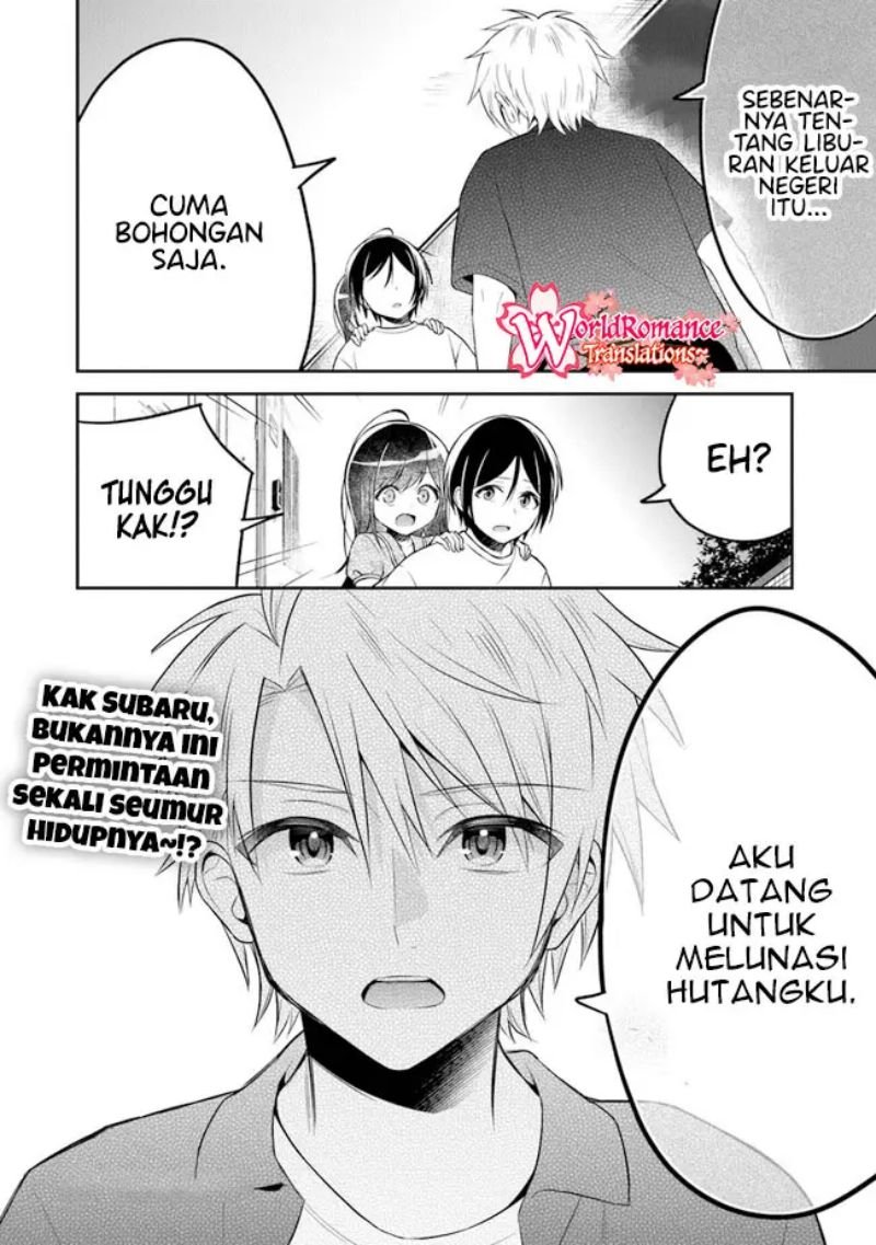 Yuujin ni 500-en Kashitara Shakkin no Kata ni Imouto wo Yokoshitekita no dakeredo, Ore wa Ittai Dousureba Ii n darou Chapter 8 - halaman 25
