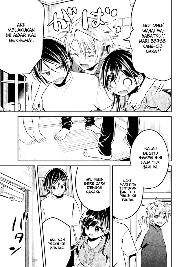 Yuujin ni 500-en Kashitara Shakkin no Kata ni Imouto wo Yokoshitekita no dakeredo, Ore wa Ittai Dousureba Ii n darou Chapter 9 - halaman 10