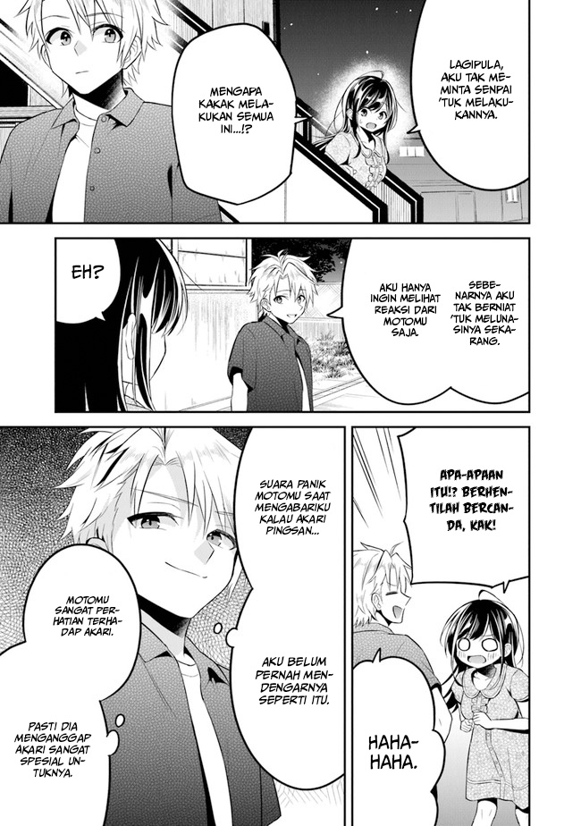 Yuujin ni 500-en Kashitara Shakkin no Kata ni Imouto wo Yokoshitekita no dakeredo, Ore wa Ittai Dousureba Ii n darou Chapter 9 - halaman 12