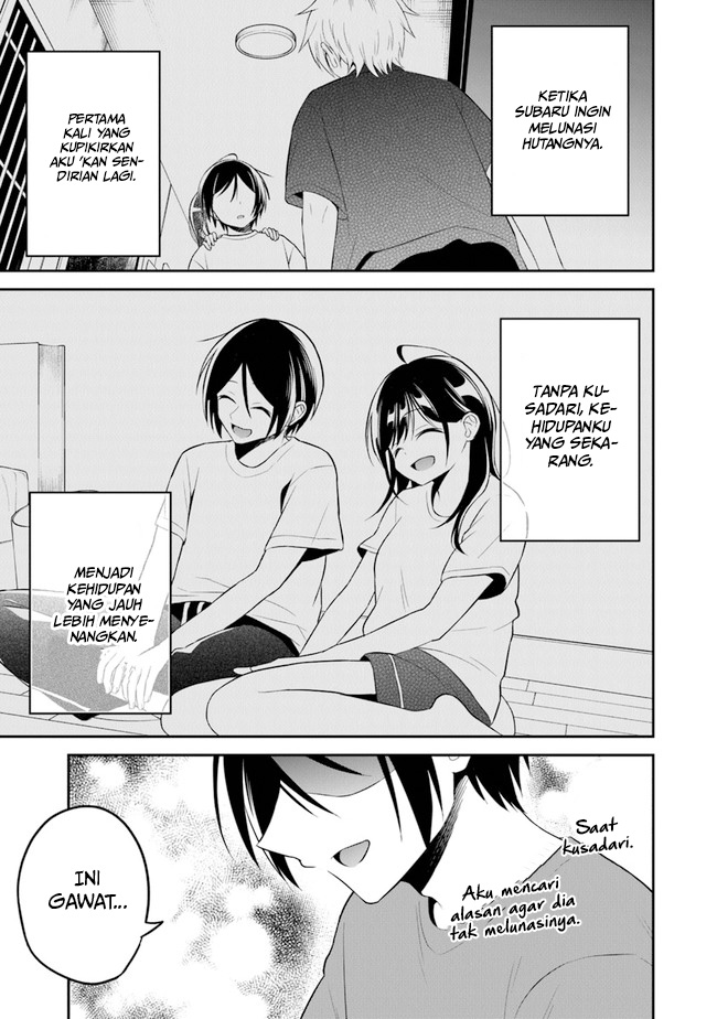Yuujin ni 500-en Kashitara Shakkin no Kata ni Imouto wo Yokoshitekita no dakeredo, Ore wa Ittai Dousureba Ii n darou Chapter 9 - halaman 24