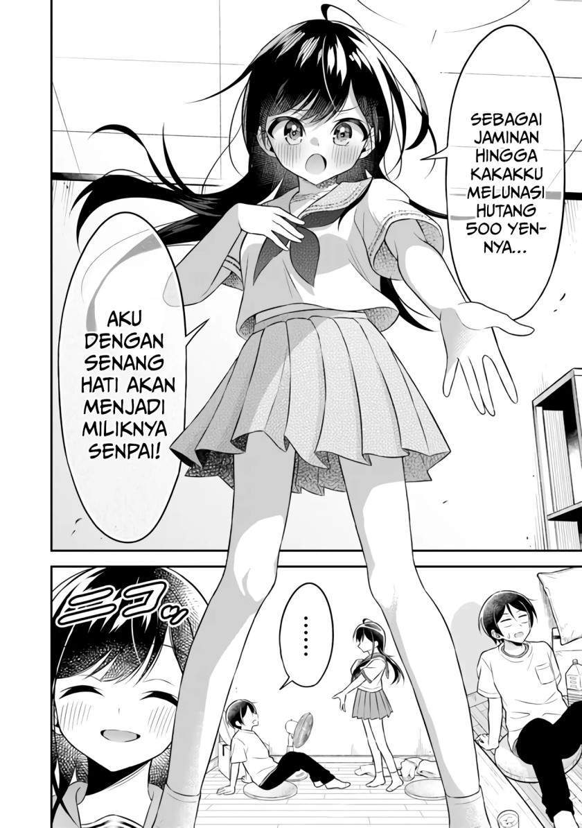 Yuujin ni 500 Yen Kashitara Shakkin no Kata ni Imouto wo Yokoshite Kita Nodakeredo, Ore wa Ittai Dou Sureba Iindarou Chapter 1 - halaman 10