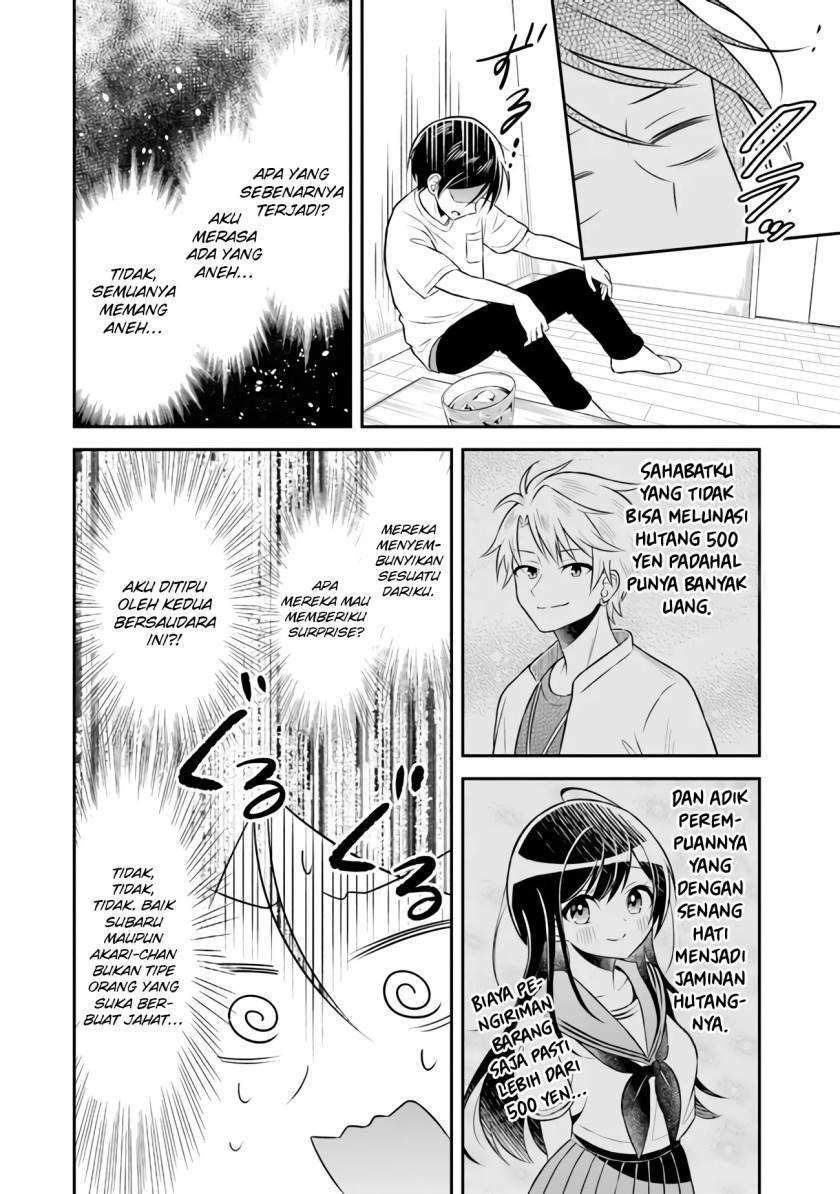 Yuujin ni 500 Yen Kashitara Shakkin no Kata ni Imouto wo Yokoshite Kita Nodakeredo, Ore wa Ittai Dou Sureba Iindarou Chapter 1 - halaman 24