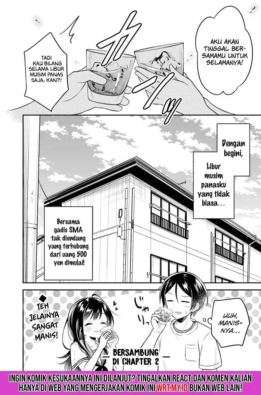 Yuujin ni 500 Yen Kashitara Shakkin no Kata ni Imouto wo Yokoshite Kita Nodakeredo, Ore wa Ittai Dou Sureba Iindarou Chapter 1 - halaman 33