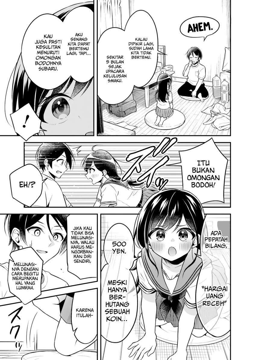 Yuujin ni 500 Yen Kashitara Shakkin no Kata ni Imouto wo Yokoshite Kita Nodakeredo, Ore wa Ittai Dou Sureba Iindarou Chapter 1 - halaman 9