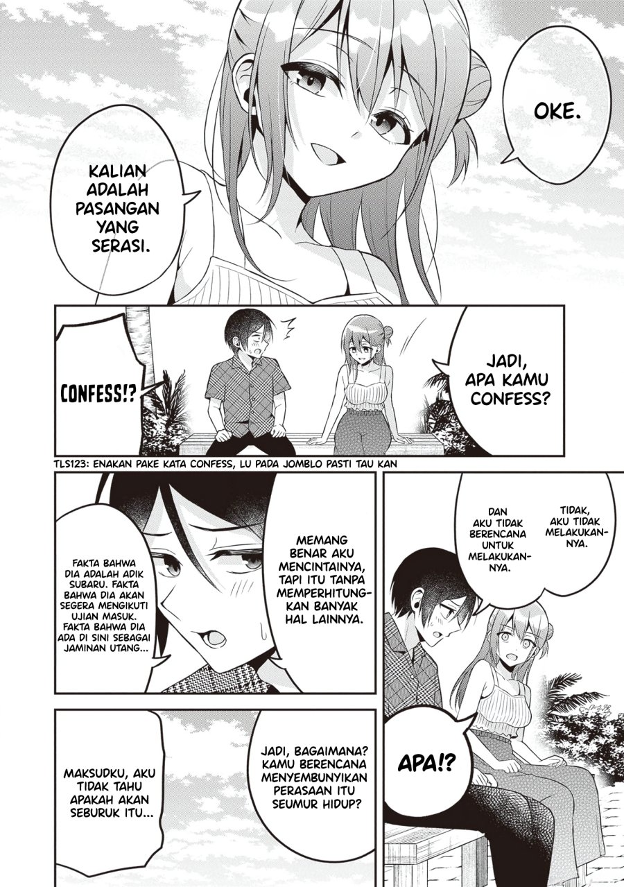 Yuujin ni 500 Yen Kashitara Shakkin no Kata ni Imouto wo Yokoshite Kita Nodakeredo, Ore wa Ittai Dou Sureba Iindarou Chapter 13 - halaman 2
