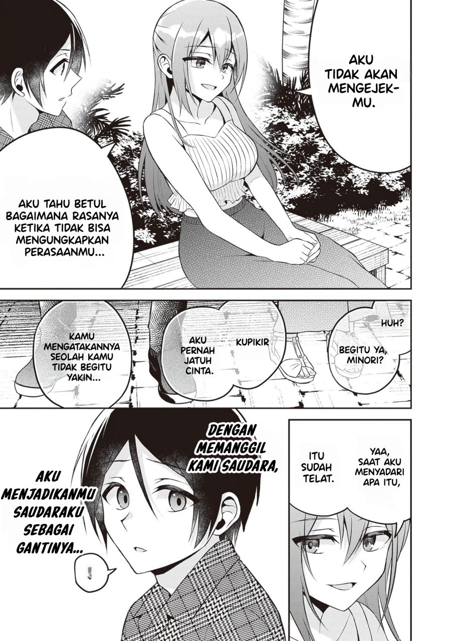 Yuujin ni 500 Yen Kashitara Shakkin no Kata ni Imouto wo Yokoshite Kita Nodakeredo, Ore wa Ittai Dou Sureba Iindarou Chapter 13 - halaman 5
