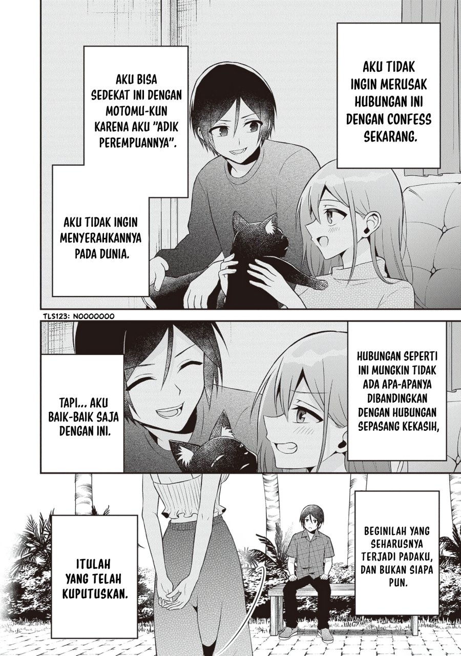 Yuujin ni 500 Yen Kashitara Shakkin no Kata ni Imouto wo Yokoshite Kita Nodakeredo, Ore wa Ittai Dou Sureba Iindarou Chapter 13 - halaman 8