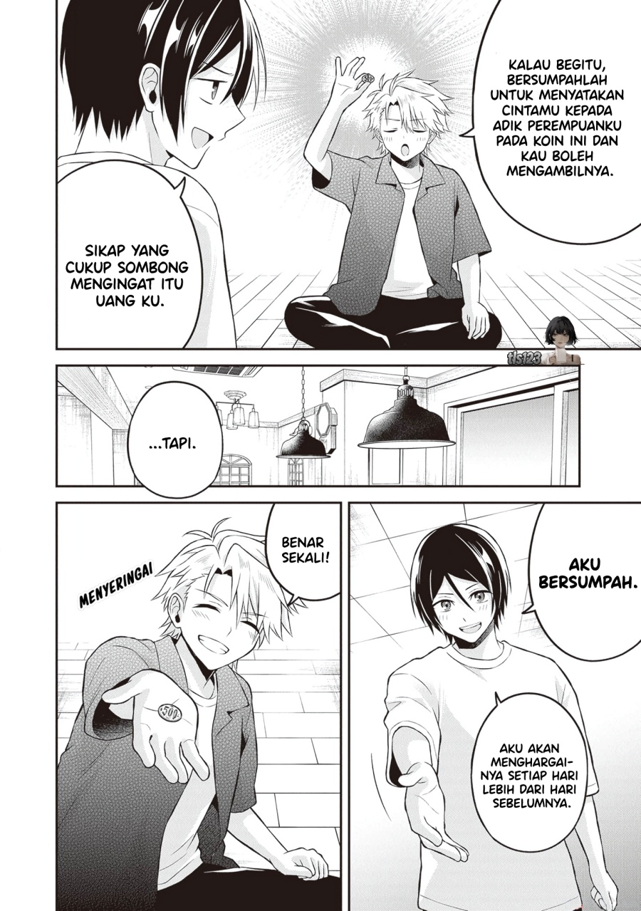 Yuujin ni 500 Yen Kashitara Shakkin no Kata ni Imouto wo Yokoshite Kita Nodakeredo, Ore wa Ittai Dou Sureba Iindarou Chapter 15 - halaman 6