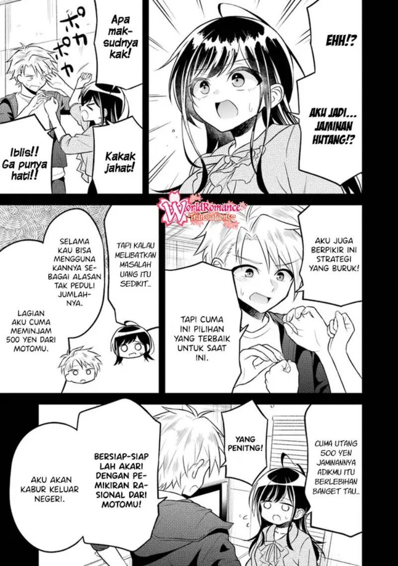 Yuujin ni 500 Yen Kashitara Shakkin no Kata ni Imouto wo Yokoshite Kita Nodakeredo, Ore wa Ittai Dou Sureba Iindarou Chapter 5 - halaman 8
