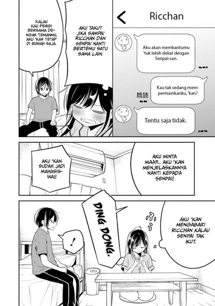 Yuujin ni 500 Yen Kashitara Shakkin no Kata ni Imouto wo Yokoshite Kita Nodakeredo, Ore wa Ittai Dou Sureba Iindarou Chapter 9 - halaman 12