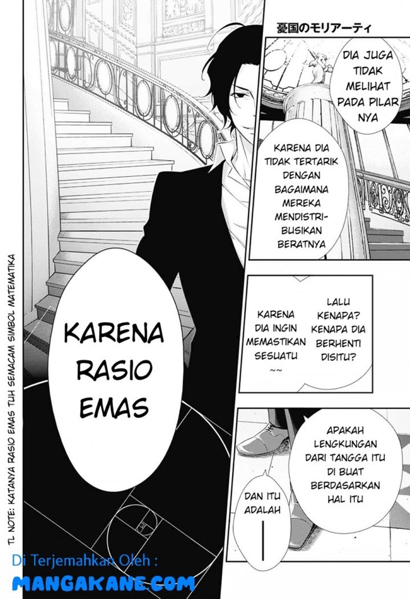 Yuukoku no Moriarty Chapter 5 - halaman 30