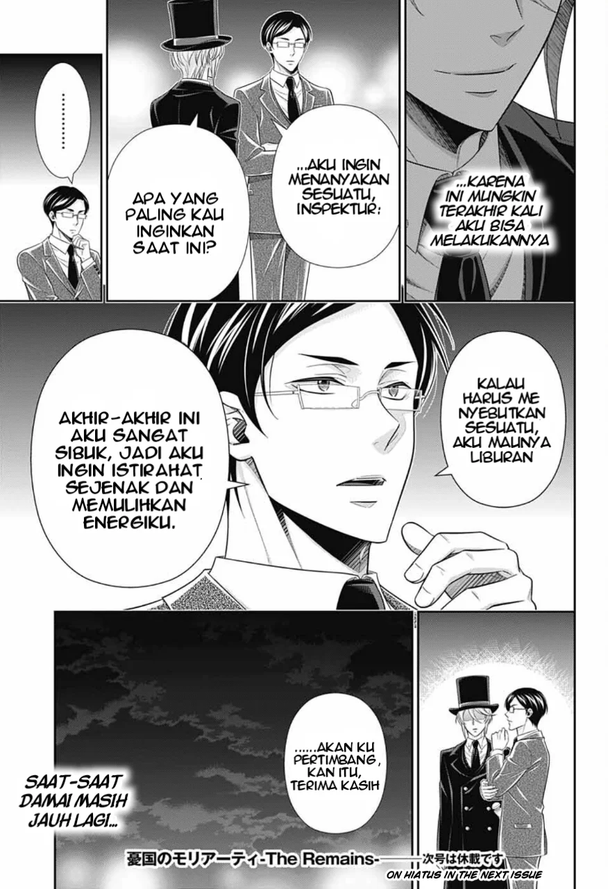 Yuukoku no Moriarty Chapter 8 - halaman 35